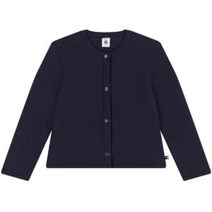 Petit Bateau Cardigan en Tubique Matelasse - Bleu marine