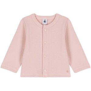 Petit Bateau Cardigan en Molleton - Rose pale