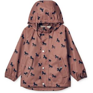 Liewood Parka Matieres Recyclees Chevaux Parker - Vieux Rose