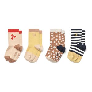 Liewood Lot 4 Chaussettes Silas - Beige