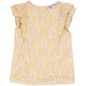 Tartine et Chocolat Blouse et Short Fleuris - Jaune