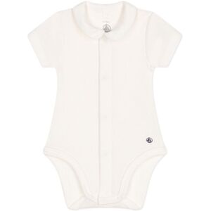 Petit Bateau Body Mabalero Col Claudine Ecru