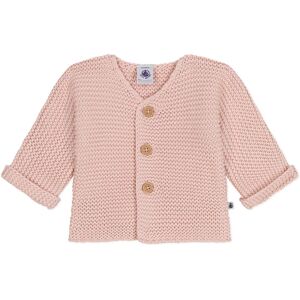 Petit Bateau Cardigan Mafa Point Mousse Rose poudre