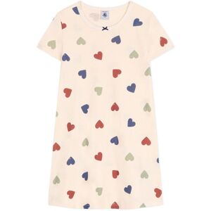 Petit Bateau Chemise de Nuit Maman Cœurs - Beige