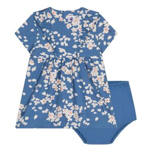 Petit Bateau Ensemble Robe Madona Popeline Bleu