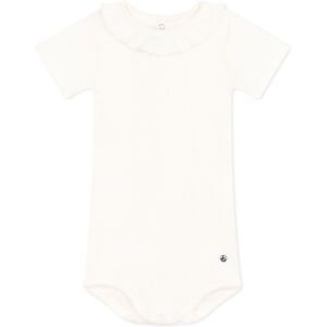 Petit Bateau Body Maggie Volants - Ecru