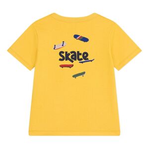 Petit Bateau T-shirt Mikado - Jaune moutarde