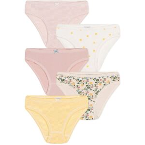 Petit Bateau Lot 5 Culottes Rose