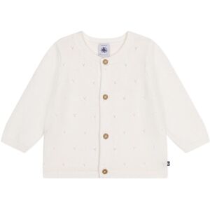 Petit Bateau Cardigan Melia Ajoure - Ecru