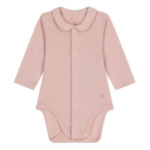 Petit Bateau Body Col Claudine Margarine Rose poudre