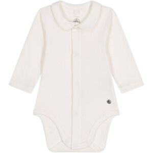 Petit Bateau Body Col Claudine Mactose - Ecru