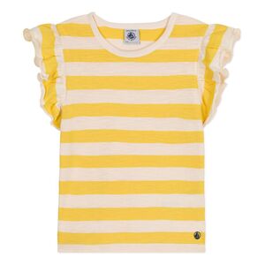 Petit Bateau T-shirt Metea Jersey Flamme - Jaune