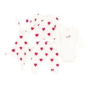 Petit Bateau Coffret Cadeau Cœur - Blanc