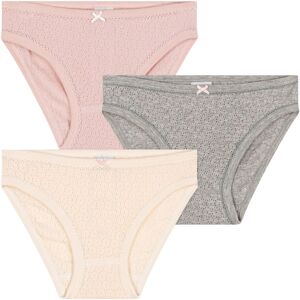 Petit Bateau Lot 3 Culottes Unies - Rose