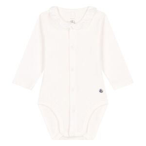 Petit Bateau Body Col Volant Macy - Ecru