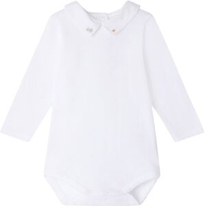 Bonpoint Body Col Brode Juillet - Blanc