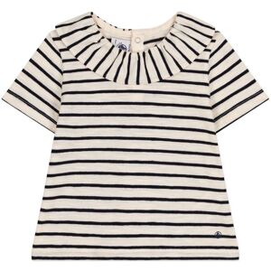 Petit Bateau T-shirt Maboule Jersey Flamme - Ecru