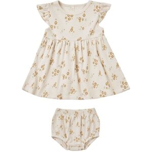 Quincy Mae Robe et Bloomer Fleuri Blanc casse