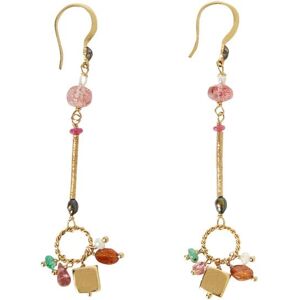 5 Octobre Boucles d'Oreilles Douce - Rose