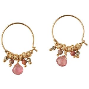 5 Octobre Boucles d'Oreilles Iva - Rose