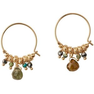 5 Octobre Boucles d'Oreilles Iva - Vert