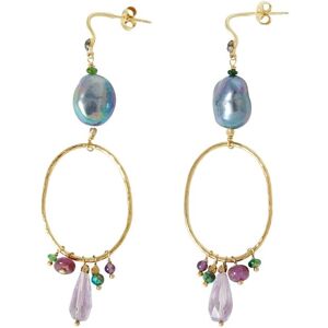 5 Octobre Boucles d'Oreilles Ama - Dore