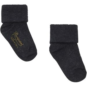 Bonpoint Chaussettes Cotelees Gris chine