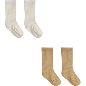 Quincy Mae Lot 2 Chaussettes - Miel