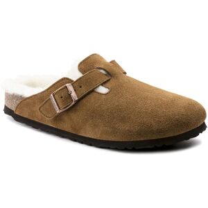 BIRKENSTOCK Sabots Boston Shearling - Collection Adulte - - Camel