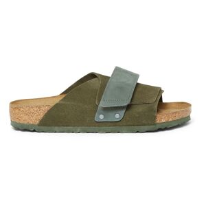 BIRKENSTOCK Sandales Kyoto Chaussant Normal - Vert kaki