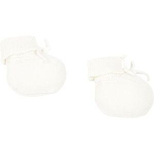 Bonpoint Chaussons Cachemire - Blanc