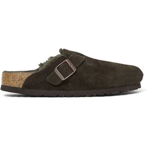 BIRKENSTOCK Sabots Boston Shearling - Collection Adulte - Marron