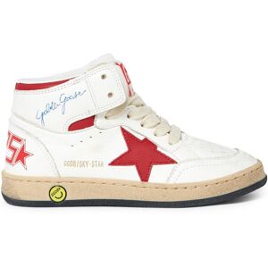 Golden Goose Baskets Montantes Sky Star - Rouge