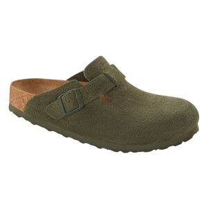 BIRKENSTOCK Sabots Boston Chaussant Etroit - Vert kaki