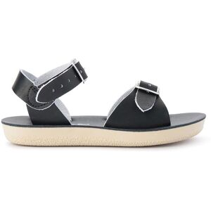 Salt-Water Sandales Cuir Waterproof Surfer - Noir