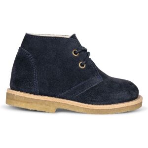 Konges Slojd Baskets Lacets Suede Woolie Desert Bleu marine