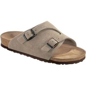 BIRKENSTOCK Sandales Zürich Chaussant Etroit - Taupe