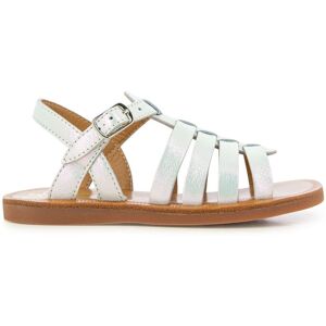 Pom d'Api Sandales Plagette Strap - Blanc satine