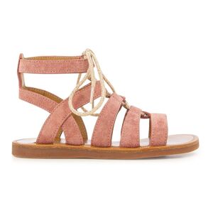 Pom d'Api Sandales Plagette Guily Strap - Vieux Rose