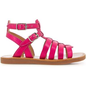 Pom dApi Sandales Plagette Gladiator Rose