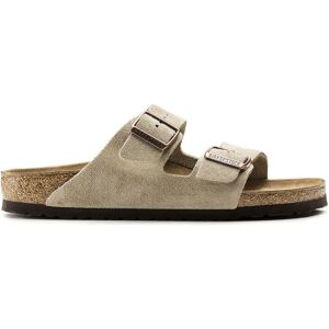 BIRKENSTOCK Sandales Arizona SFB Cuir Suede - Collection Adulte - - Taupe