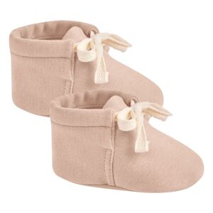 Quincy Mae Chaussons Nud Rose poudre