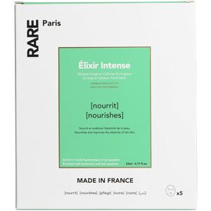 Rare Paris Masque Elixir intense nourrissant - Set de 5 - Blanc