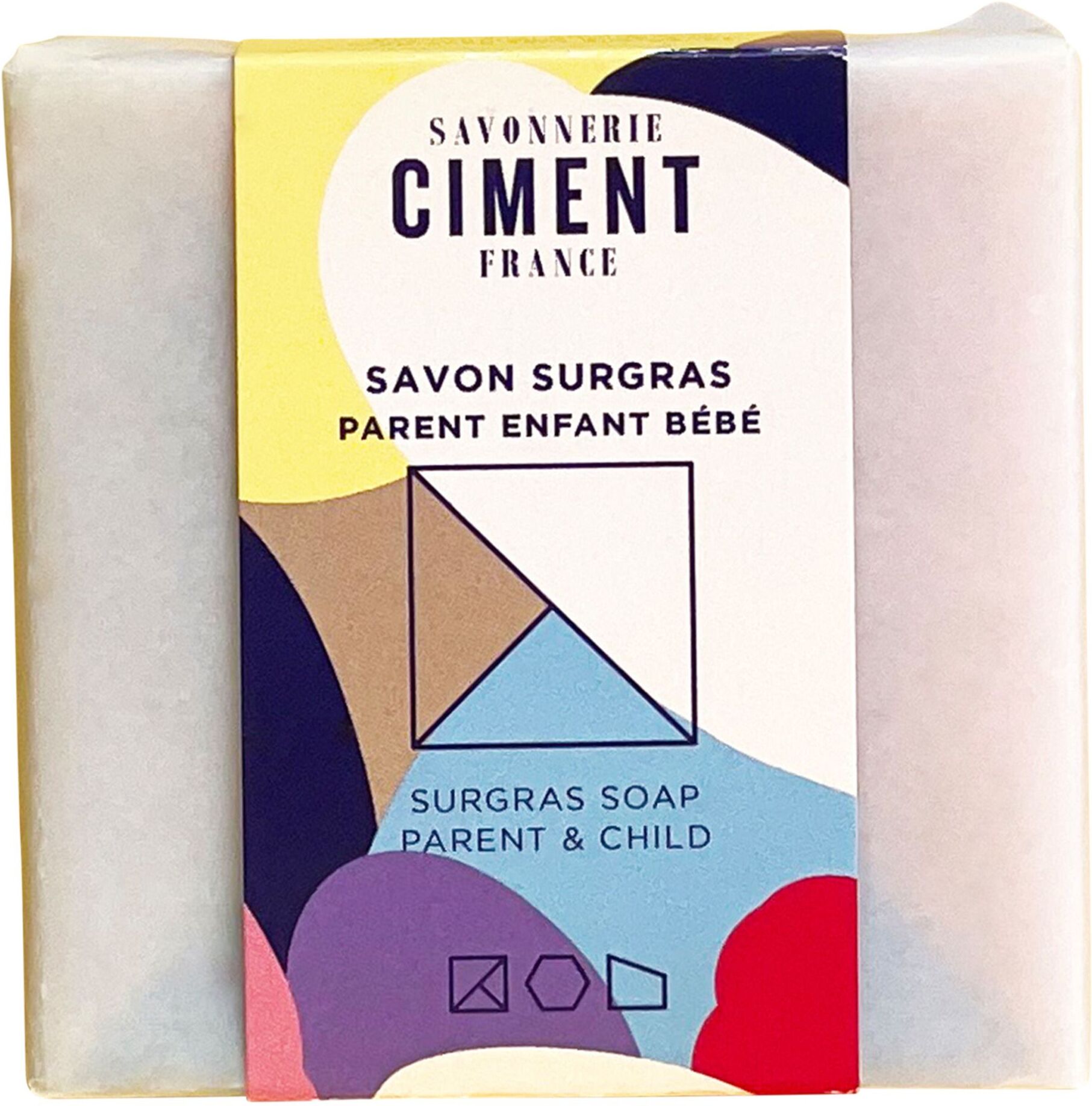 Ciment Savon surgras parent enfant bébé sans parfum - 100 g - Non teinté