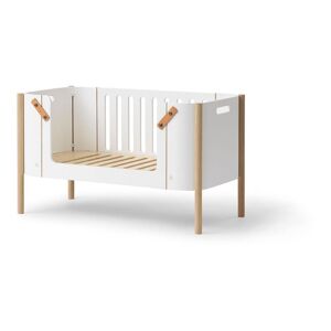 Oliver Furniture Banc Wood en chene - Blanc