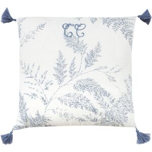 Tartine et Chocolat Coussin Feuillage - Bleu marine