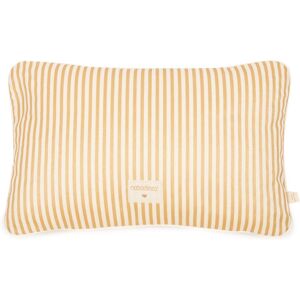 Nobodinoz Grand coussin Akamba en twill de coton - Dore