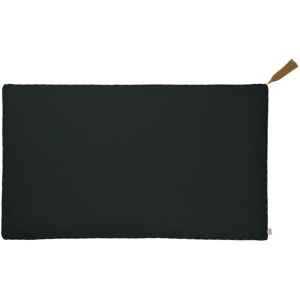 Numero 74 Coussin rectangulaire en coton bio - Dark Grey S021