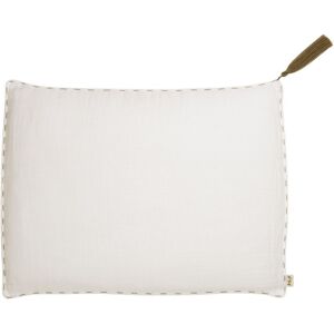 Numero 74 Coussin rectangulaire en coton bio - Natural S000