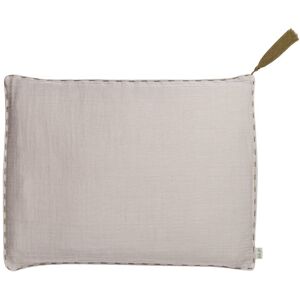 Numero 74 Coussin rectangulaire en coton bio - Powder S018